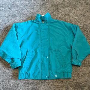 Vintage Woolrich Woman Fleece Lined Winter Jacket Size Small